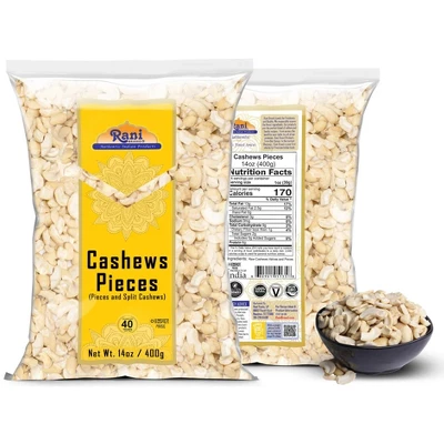 Rani Brand Authentic Indian Foods - Raw Cashews Whole (uncooked, Unsalted) 4 Rani Brand Authentic Indian Foods - Raw Cashews Whole (uncooked, Unsalted) - Image 2