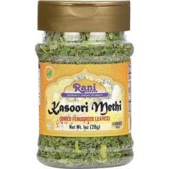 Fenugreek Leaves Dried (Kasoori Methi) - 1oz (28g) - Rani Brand Authentic Indian Products 17 Fenugreek Leaves Dried (Kasoori Methi) - 1oz (28g) - Rani Brand Authentic Indian Products -Kitchen GUEST ff552b6b 249f 4241 9e47 1f8da73bf492