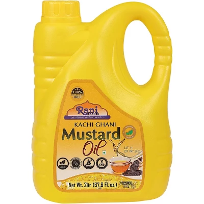 Mustard Oil (Kachi Ghani) - 67.6 Ounce (2 Liter) - Rani Brand Authentic Indian Products 7 Mustard Oil (Kachi Ghani) - 67.6 Ounce (2 Liter) - Rani Brand Authentic Indian Products - Image 5